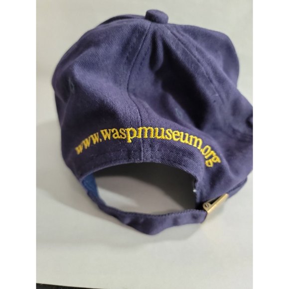 National WASP WWII Museum Blue Hat Cap Adjustable Air Force Texas - Picture 3 of 5